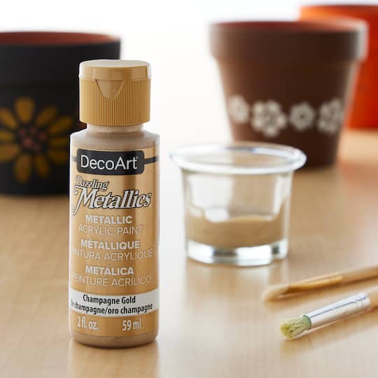 12 Pack: DecoArt® Dazzling Metallics® Acrylic Paint